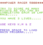 Power Racer 5000